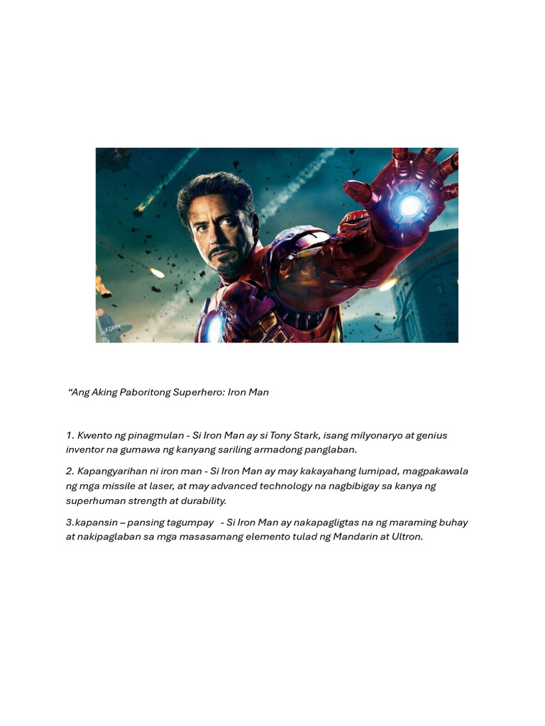Iron Man | PDF