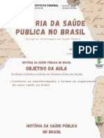 História Da Saúde Pública No Brasil