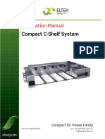 Installation Manual: Compact C-Shelf System