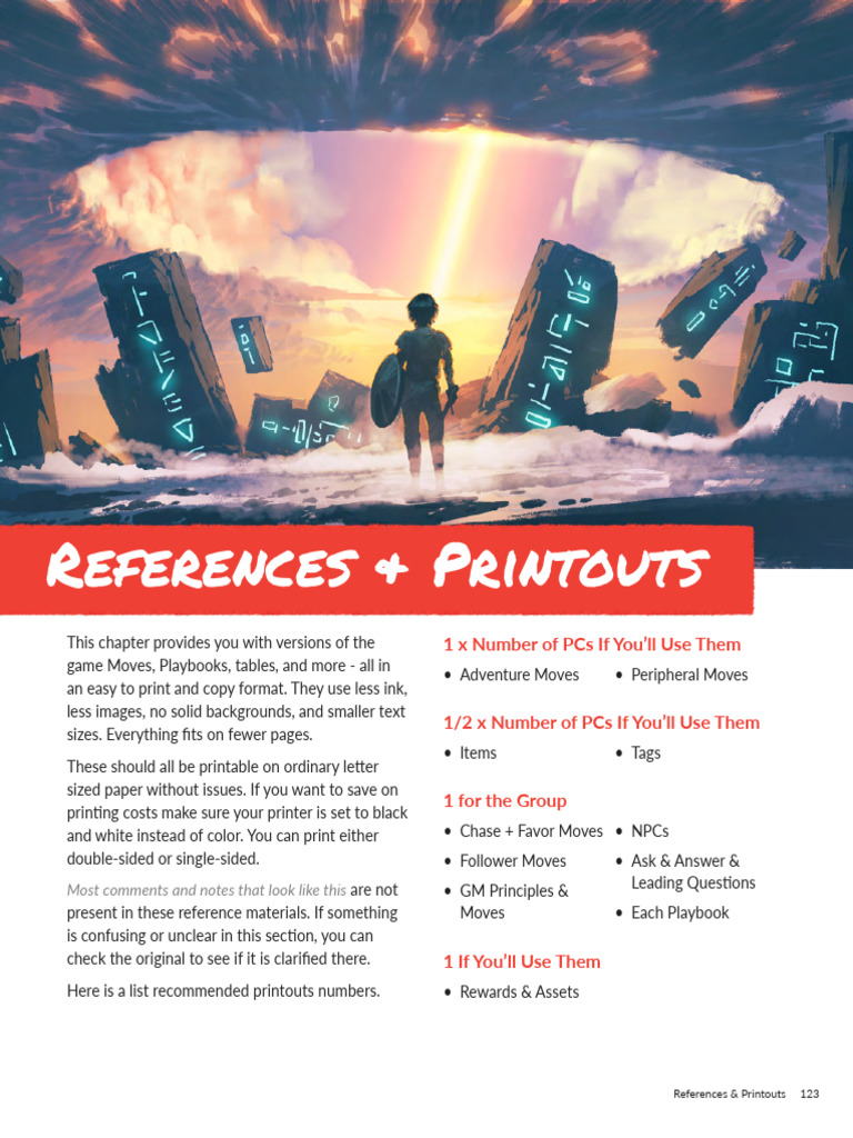 References, Playbooks & Printouts Free | PDF