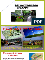 Recursos Naturales Del Ecuador