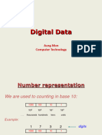 Digital Data: Aung Mon Computer Technology