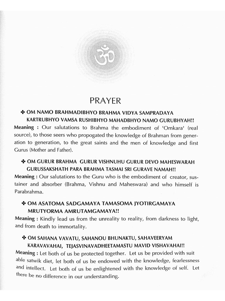Prayer With Meaning | PDF