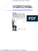 Full Download Test Bank For Medical Terminology Language For Health Care 3rd Edition PDF Full Chapter