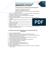 Cuestionario Aporte de Física - Matemticas para 3ero Bachillerato