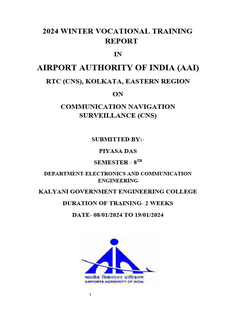 2024 Winter Vocational Training Report | PDF | Internet Protocols ...