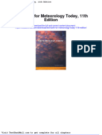 Full Download Test Bank For Meteorology Today 11th Edition PDF Full Chapter