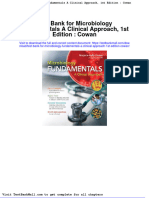 Full Download Test Bank For Microbiology Fundamentals A Clinical Approach 1st Edition Cowan PDF Full Chapter