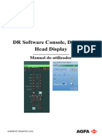 DR Software Console DR Tube Head Display User Manual 0389 B 20180702 1241 (Portuguese)
