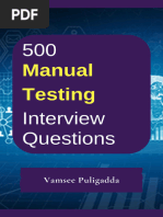 500 Most Important Manual Testing Interview Questions and Answers - Crack TH