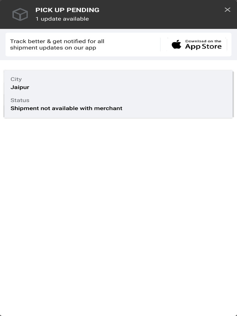 Delhivery Tracking Pdf