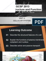 2.1 Cell Structure and Function