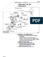 Timing Belt Replacement Guide for 5S−FE Engine