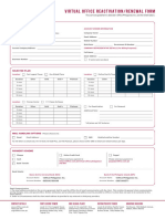 Renewal Form and TOA