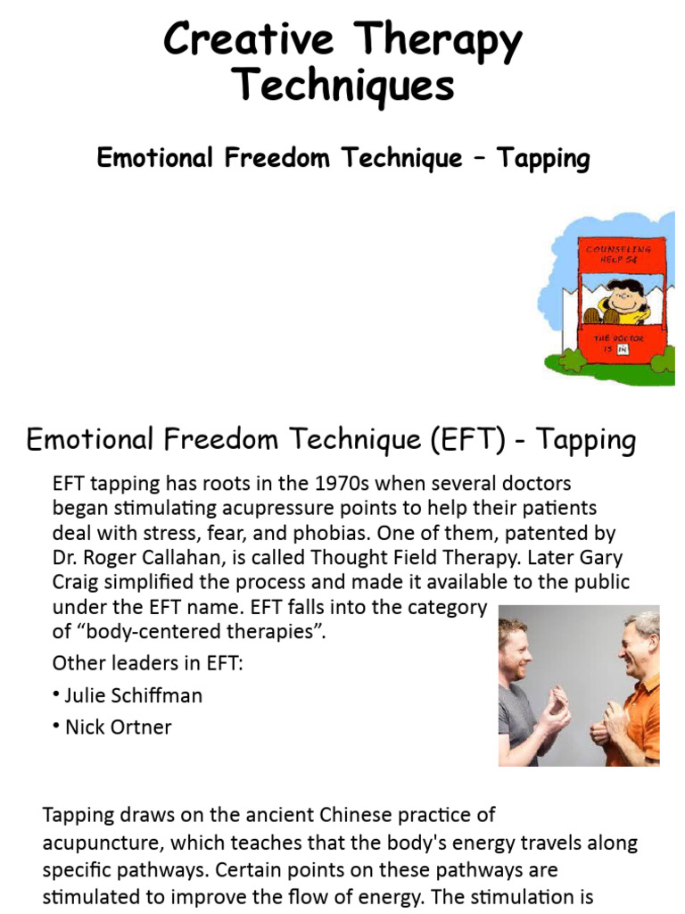 EFT Tapping Techniques for Mental Health | PDF