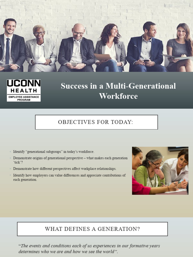 Navigating a Multi-Generational Workforce | PDF | Organizational Culture