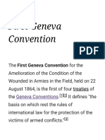 First Geneva Convention - Wikipedia