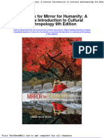 Full Download Test Bank For Mirror For Humanity A Concise Introduction To Cultural Anthropology 9th Edition PDF Full Chapter