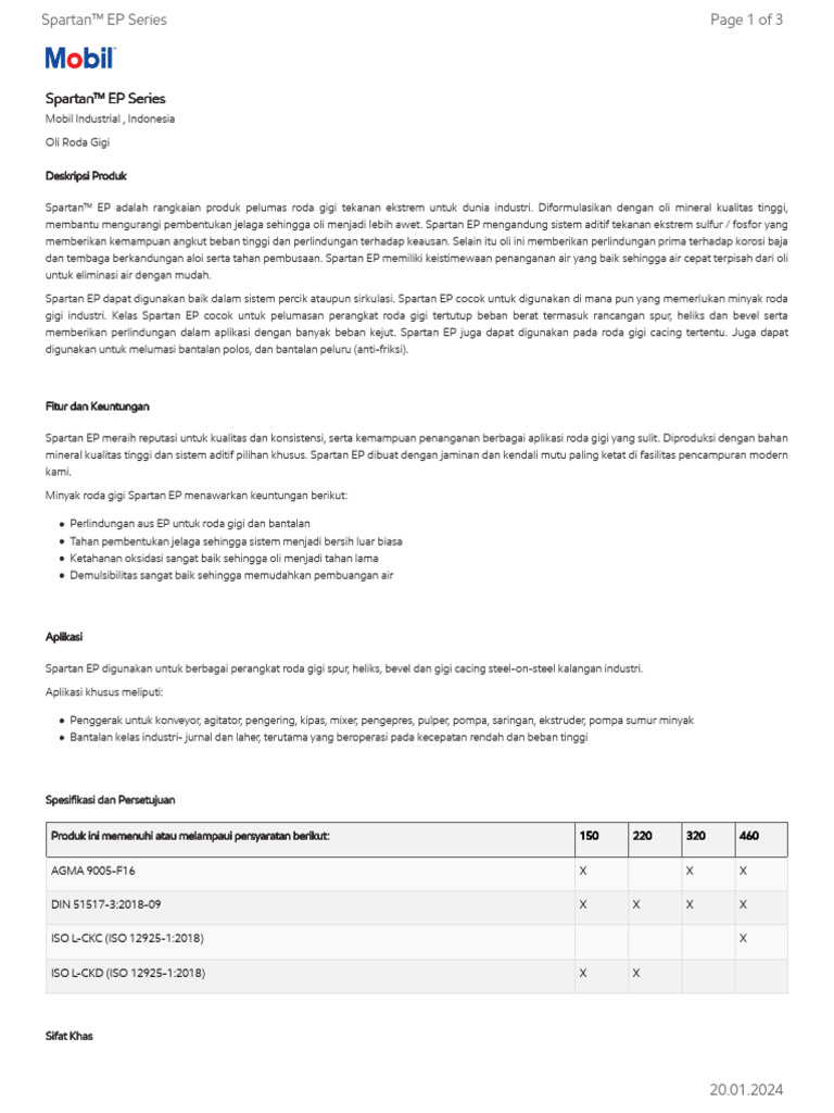Gl Xx Spartan Ep Gear Oil Pdf