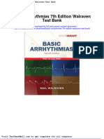 Full Download Basic Arrhythmias 7th Edition Walraven Test Bank PDF Full Chapter