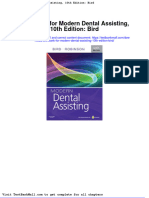 Full Download Test Bank For Modern Dental Assisting 10th Edition Bird PDF Full Chapter