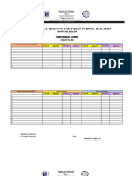 Attendance Sheet Inset