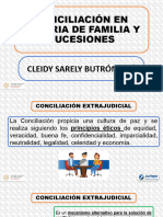 Conciliación en Materia de Familia y Sucesiones - Dra. Cleidy Butrón