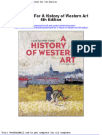 Full download Test Bank for a History of Western Art 5th Edition pdf full chapter