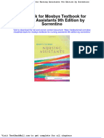 Full Download Test Bank For Mosbys Textbook For Nursing Assistants 9th Edition by Sorrentino PDF Full Chapter