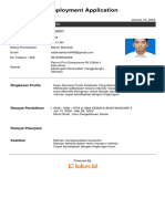 Employment Application: Mohammad Nabil Makarim