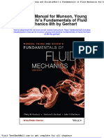 Full Download Solution Manual For Munson Young and Okiishis Fundamentals of Fluid Mechanics 8th by Gerhart PDF Full Chapter