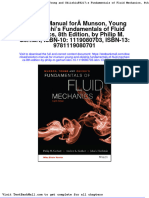 Full Download Solution Manual For Munson Young and Okiishis Fundamentals of Fluid Mechanics 8th Edition by Philip M Gerhart Isbn 10 1119080703 Isbn 13 9781119080701 PDF Full Chapter