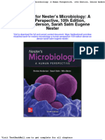 Full Download Test Bank For Nesters Microbiology A Human Perspective 10th Edition Denise Anderson Sarah Salm Eugene Nester PDF Full Chapter