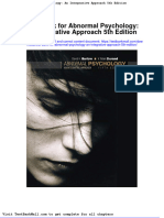 Full Download Test Bank For Abnormal Psychology An Integrative Approach 5th Edition PDF Full Chapter