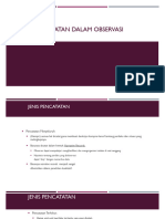 Teknik Pencatatan Dalam Observasi: Mai Tiza Husna, M, Psi., Psikolog