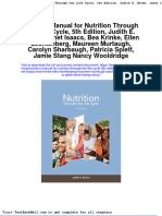 Full download Solution Manual for Nutrition Through the Life Cycle 5th Edition Judith e Brown Janet Isaacs Bea Krinke Ellen Lechtenberg Maureen Murtaugh Carolyn Sharbaugh Patricia Splett Jamie Stang Nancy pdf full chapter