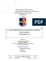 Informations Psychopedagogiques Spécialisées DEA Version Finale - 111640