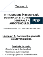 Clasificarea Generală A Automobilului