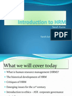 HRM Fundamentals for the 21st Century