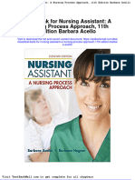 Full Download Test Bank For Nursing Assistant A Nursing Process Approach 11th Edition Barbara Acello PDF Full Chapter