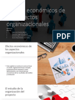 Efectos Económicos de Los Aspectos Organizacionales