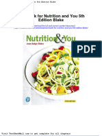 Full Download Test Bank For Nutrition and You 5th Edition Blake PDF Full Chapter