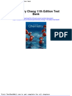 Full Download Chemistry Chang 11th Edition Test Bank PDF Full Chapter