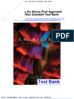 Full Download Chemistry An Atoms First Approach 2nd Edition Zumdahl Test Bank PDF Full Chapter