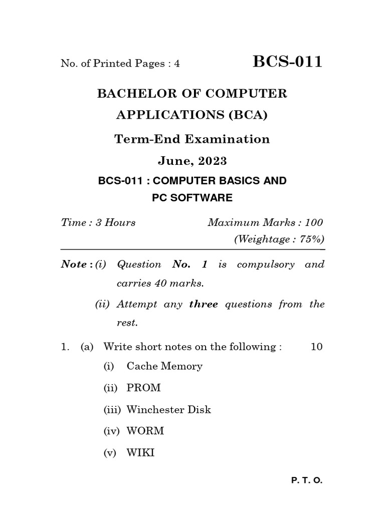 Bcs 2023 Pdf Operating System Http Cookie