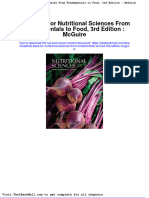 Full Download Test Bank For Nutritional Sciences From Fundamentals To Food 3rd Edition Mcguire PDF Full Chapter