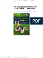 Full Download Test Bank For Occupational Therapy For Children 6th Edition Case Smith PDF Full Chapter