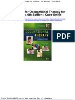 Full download Test Bank for Occupational Therapy for Children 6th Edition Case Smith pdf full chapter