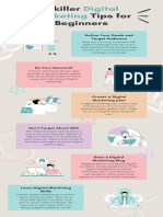 Pastel Colorful Illustrative Digital Marketing Infographic