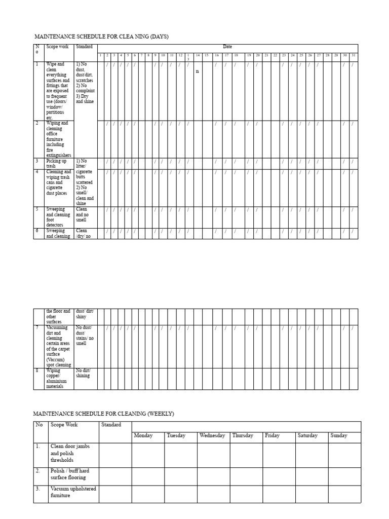 Maintenance Schedule For Semi Trucks